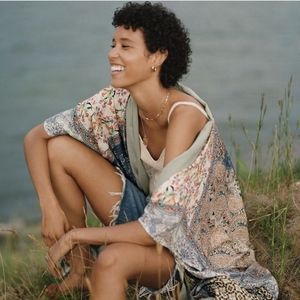🌿 Anthropologie Bl^nk London Loviana Duster Kimono